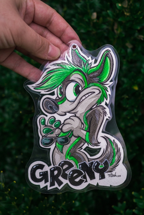 Badge Greeny (by Titash)