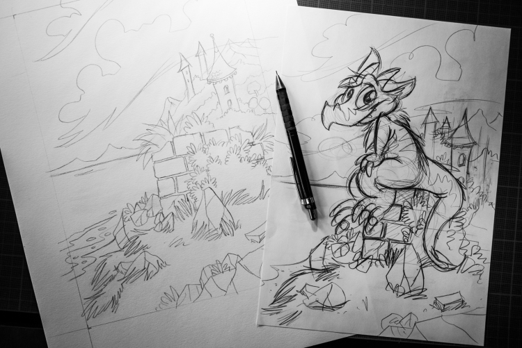 Work in Progress : Dragon (by Titash)