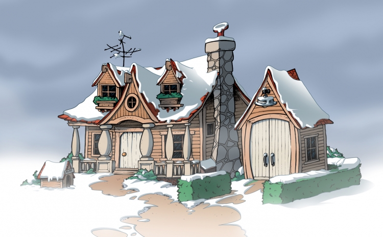 Chronique Disney : The Mickey Mouse house (Winter)
