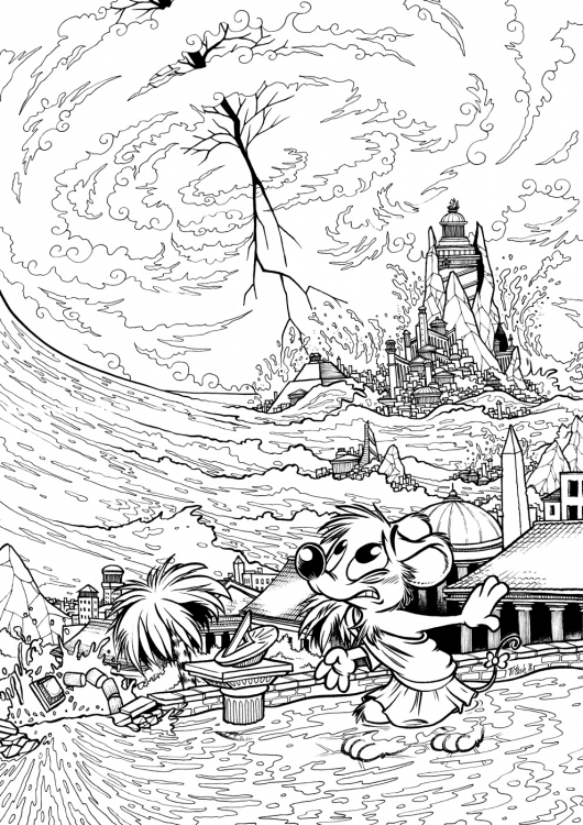 Mausie : The fall of Atlantis (by Titash)