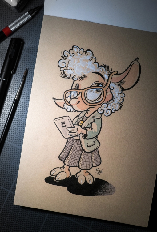 Miss Bellwether (by Titash)