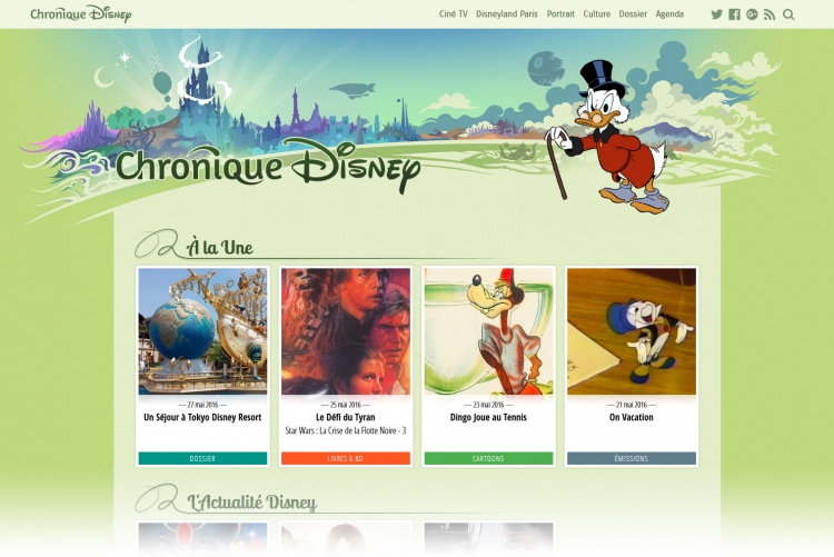 Chronique Disney Version 2016 : Desktop