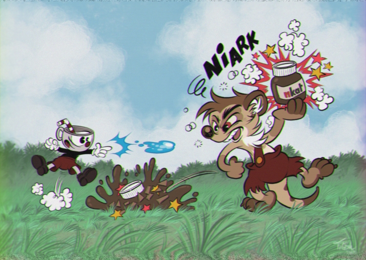 Cuphead (by Titash) (old TV style)